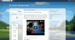 Desktop Screenshot of elrincondelgimnasio.blogspot.com