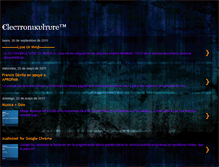 Tablet Screenshot of electronikulture.blogspot.com