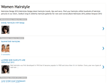 Tablet Screenshot of femalehairstyle.blogspot.com