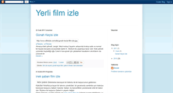 Desktop Screenshot of filmizleyerli.blogspot.com