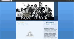 Desktop Screenshot of nuestro--rock.blogspot.com