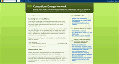 Desktop Screenshot of consortiumenergynetwork.blogspot.com