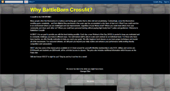 Desktop Screenshot of crossfitrenobattleborncrossfit.blogspot.com