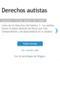 Mobile Screenshot of derechosautistastxt.blogspot.com