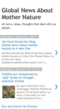 Mobile Screenshot of globalnewsaboutmothernature.blogspot.com