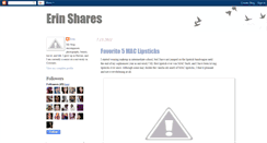 Desktop Screenshot of erinshares.blogspot.com