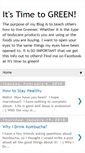 Mobile Screenshot of itstimetogreen.blogspot.com
