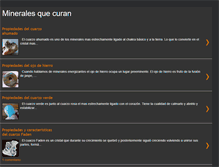 Tablet Screenshot of mineralesquecuran.blogspot.com