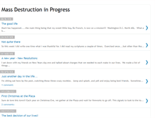 Tablet Screenshot of massdestructioninprogress.blogspot.com