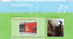 Desktop Screenshot of frugalbuddha.blogspot.com