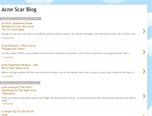 Tablet Screenshot of acnescarblog.blogspot.com