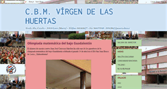 Desktop Screenshot of ceipvirgenhuertas.blogspot.com
