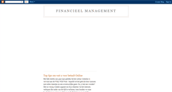 Desktop Screenshot of financieelmanagement.blogspot.com