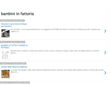 Tablet Screenshot of fattoriadeibambini.blogspot.com