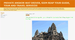 Desktop Screenshot of angkor-driver.blogspot.com