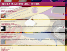 Tablet Screenshot of escolamunicipaljrocha.blogspot.com