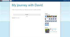 Desktop Screenshot of momto4-myjourneywithdavid.blogspot.com