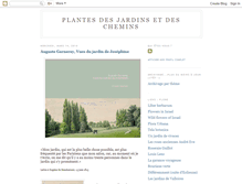 Tablet Screenshot of plantes-des-jardins-et-des-chemins.blogspot.com