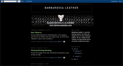 Desktop Screenshot of barbarossaleather.blogspot.com