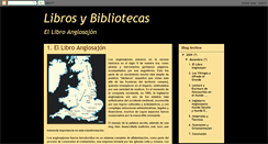 Desktop Screenshot of librosybibliotecas-anglosajones.blogspot.com