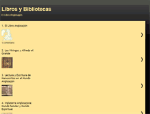 Tablet Screenshot of librosybibliotecas-anglosajones.blogspot.com