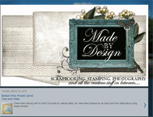 Tablet Screenshot of made-by-design.blogspot.com