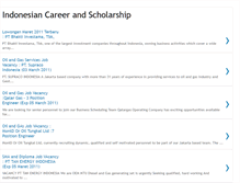 Tablet Screenshot of indocareerandscholarship.blogspot.com