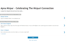 Tablet Screenshot of apnamirpur.blogspot.com