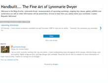 Tablet Screenshot of lynnmariedwyer.blogspot.com