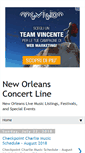 Mobile Screenshot of nola-concerts.blogspot.com