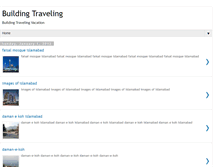 Tablet Screenshot of building-traveling.blogspot.com