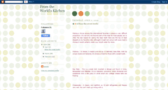 Desktop Screenshot of fromtheworldskitchen.blogspot.com