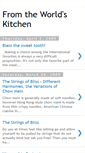 Mobile Screenshot of fromtheworldskitchen.blogspot.com