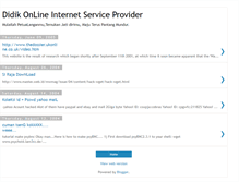 Tablet Screenshot of didikonline.blogspot.com