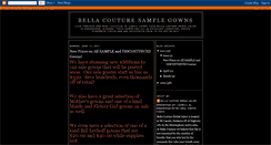 Desktop Screenshot of bellacouturellc.blogspot.com