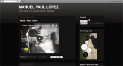 Desktop Screenshot of manuelpaullopez.blogspot.com