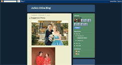 Desktop Screenshot of juliaschinablog.blogspot.com