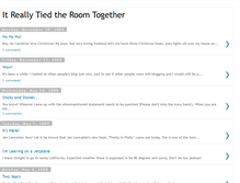 Tablet Screenshot of itreallytiedtheroomtogether.blogspot.com