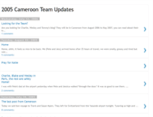 Tablet Screenshot of cameroonteam.blogspot.com