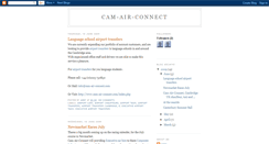 Desktop Screenshot of cam-air-connect.blogspot.com