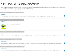 Tablet Screenshot of jornalescoteirouniselva.blogspot.com