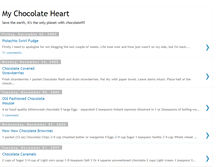 Tablet Screenshot of chocolate-heart.blogspot.com