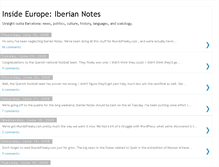 Tablet Screenshot of iberiannotes.blogspot.com