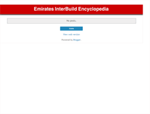 Tablet Screenshot of emiratesinterbuild.blogspot.com