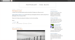 Desktop Screenshot of pepperartblog.blogspot.com