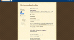 Desktop Screenshot of ghsenglishhonors.blogspot.com