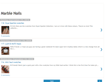 Tablet Screenshot of marblenails.blogspot.com