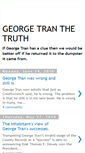Mobile Screenshot of georgetran-thetruth.blogspot.com