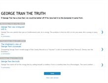 Tablet Screenshot of georgetran-thetruth.blogspot.com