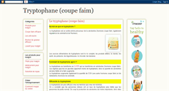 Desktop Screenshot of le-tryptophane.blogspot.com